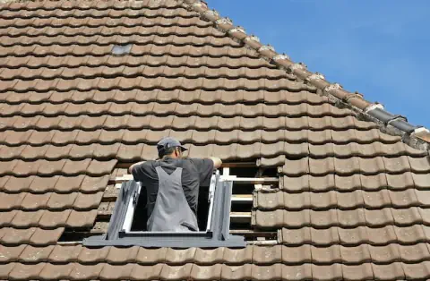Pose de velux - Dracé